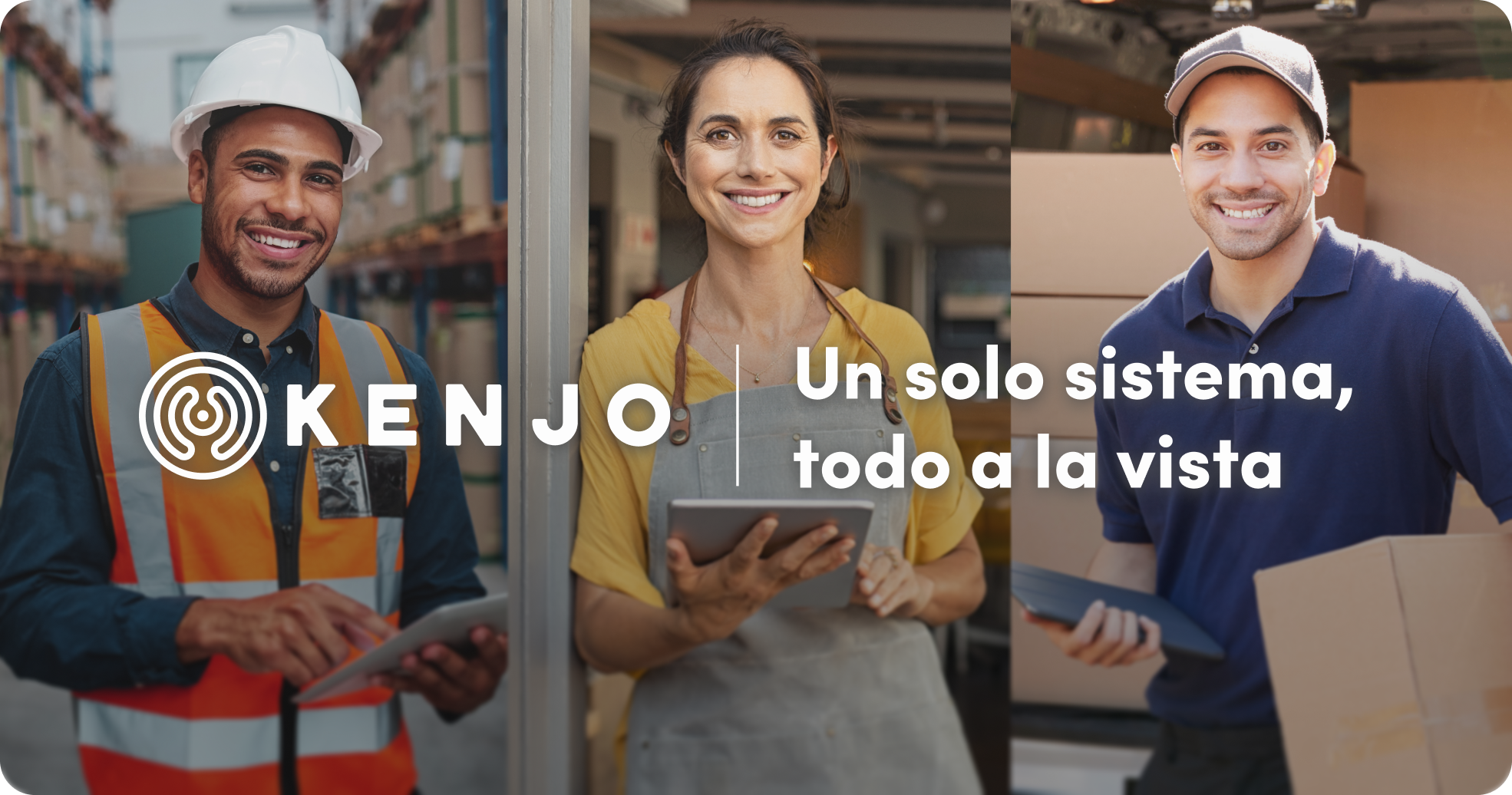 Imagen oficial de Kenjo para control horario de trabajadores