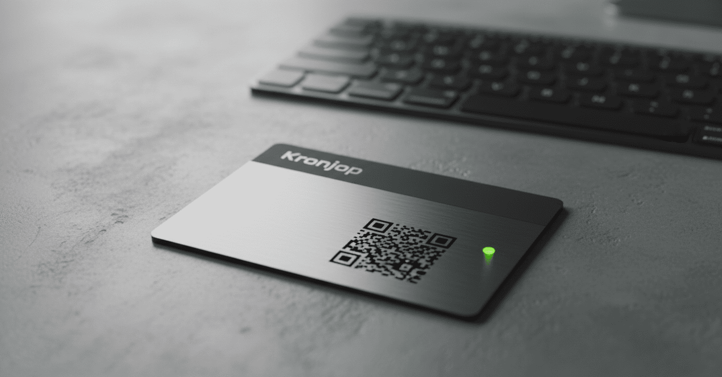 Imagen oficial de Kronjop para control horario con QR